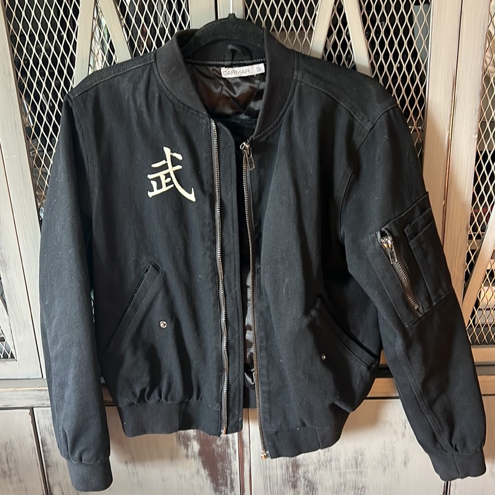 EMBROIDERED LF CARMAR BOMBER JACKET - Picture 4 of 5